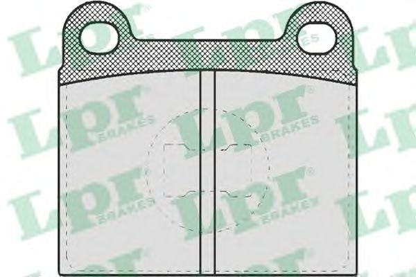 Brake Pad Set, disc brake 05P659