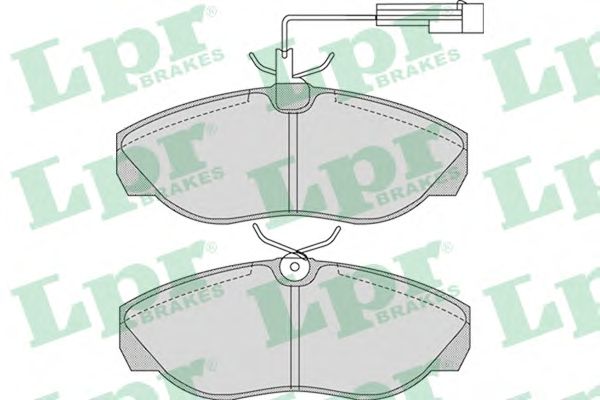 Brake Pad Set, disc brake 05P965