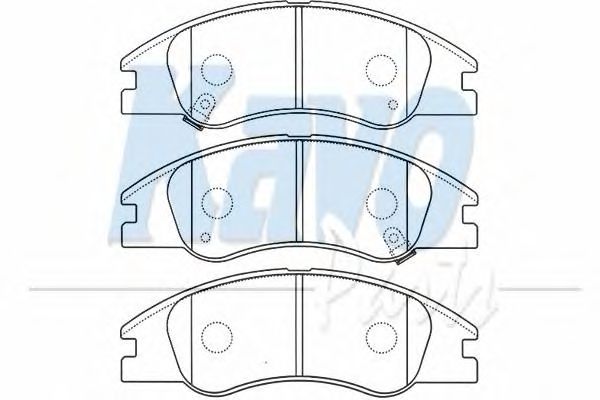 Brake Pad Set, disc brake BP-4012