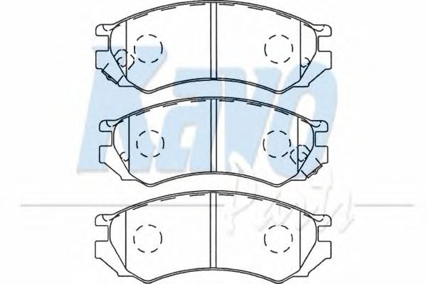 Brake Pad Set, disc brake BP-6564