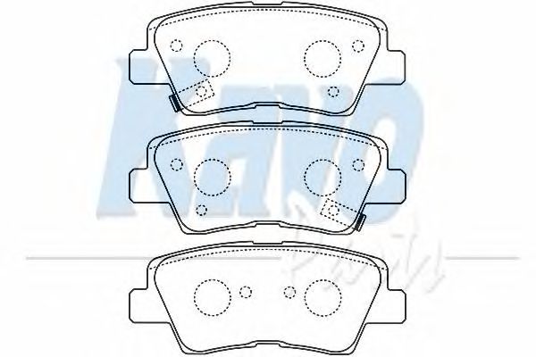 Brake Pad Set, disc brake BP-3034
