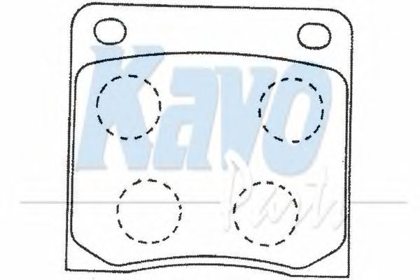 Brake Pad Set, disc brake BP-6584