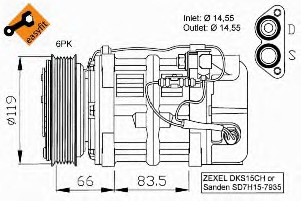 Compressor, air conditioning 32037
