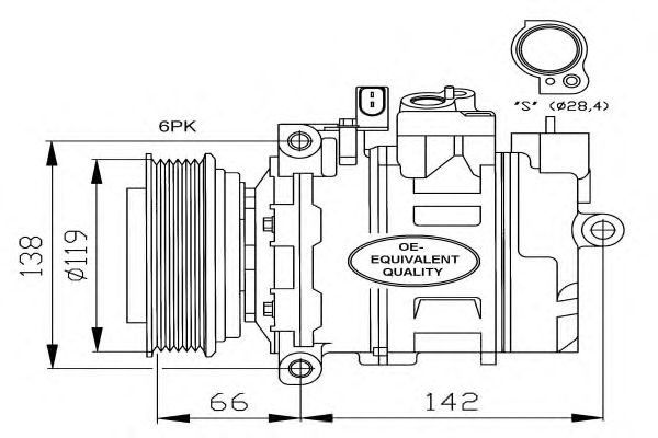 Compressor, airconditioning 32111