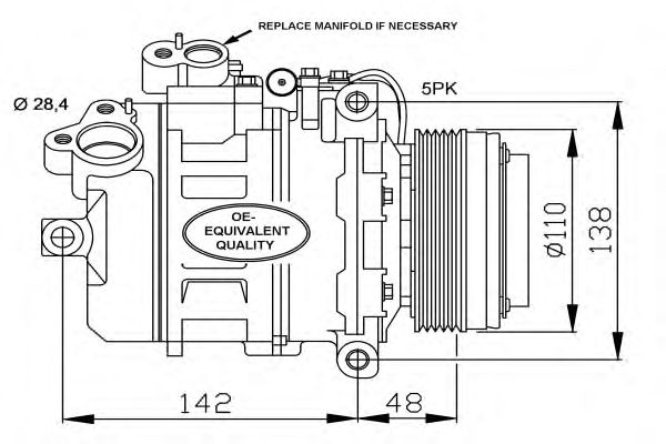 Compressor, airconditioning 32123