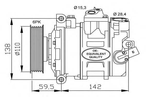 Compressor, ar condicionado 32146