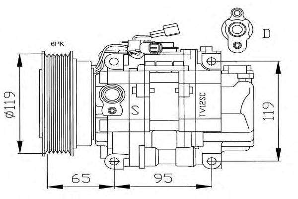 Compressor, air conditioning 32166