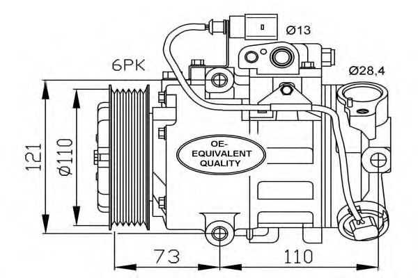Compressor, airconditioning 32225
