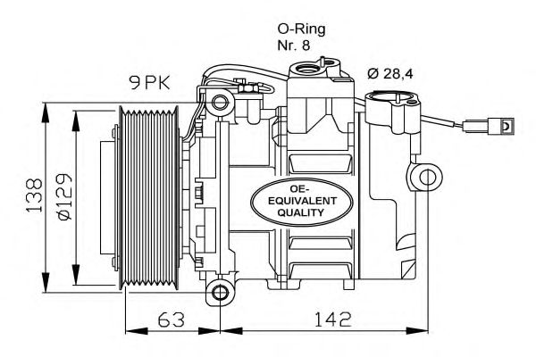 Compressor, airconditioning 32413