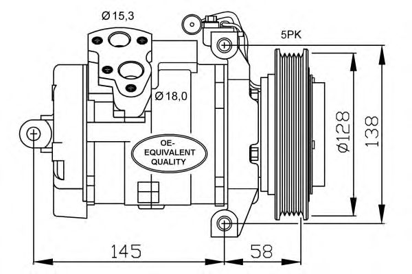 Compressor, airconditioning 32697