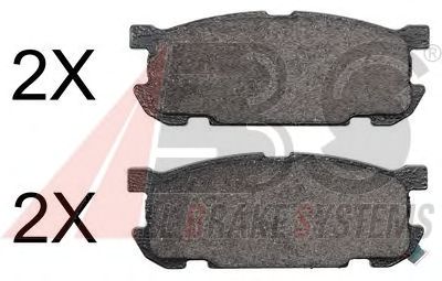 Brake Pad Set, disc brake 37190 OE