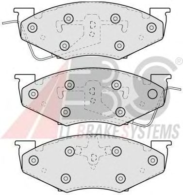 Brake Pad Set, disc brake 38367
