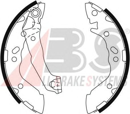 Brake Shoe Set 9106
