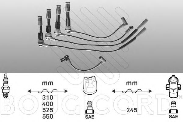 Ignition Cable Kit 2476