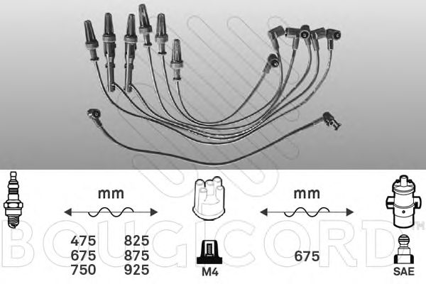 Ignition Cable Kit 2492