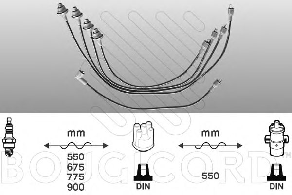 Ignition Cable Kit 3379