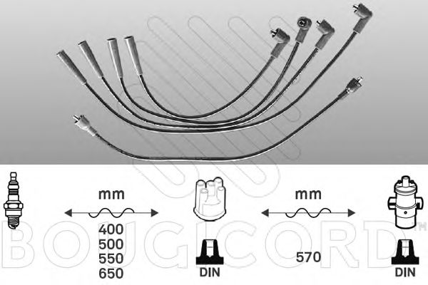 Ignition Cable Kit 4003