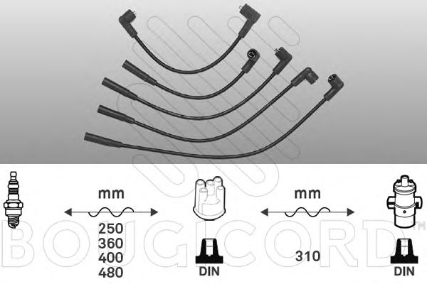 Ignition Cable Kit 4014
