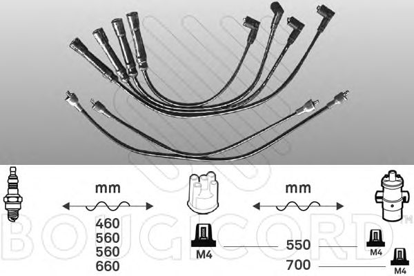 Ignition Cable Kit 4105