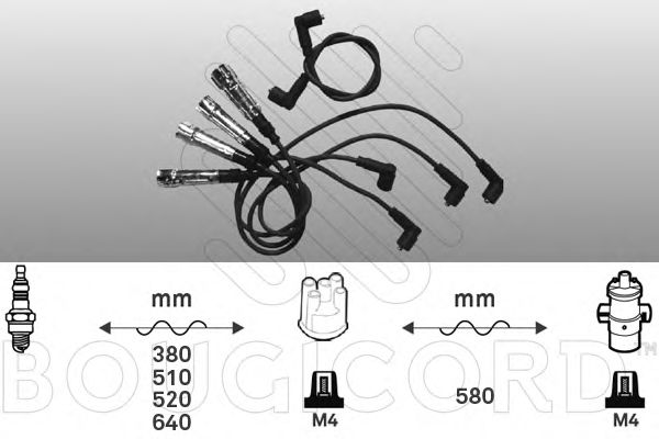 Ignition Cable Kit 9231