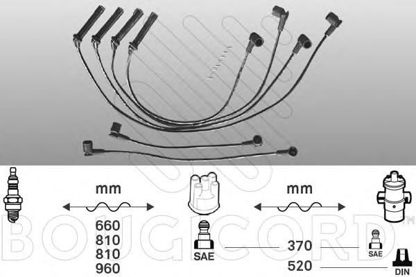 Ignition Cable Kit 4110