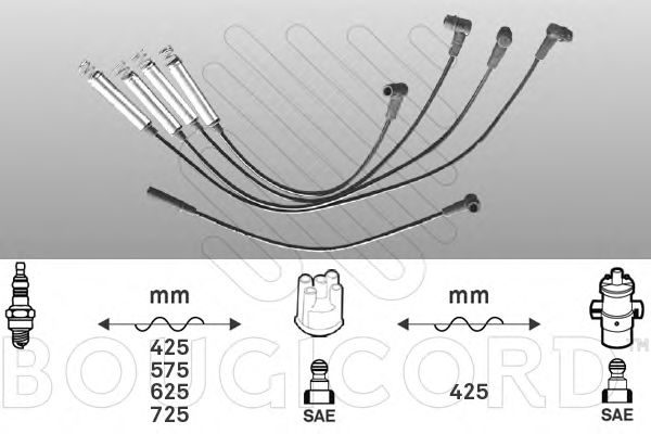 Ignition Cable Kit 4122