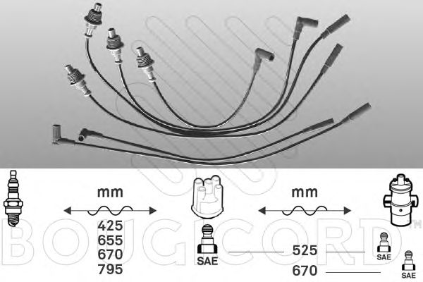 Ignition Cable Kit 4310