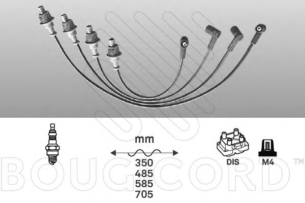 Ignition Cable Kit 4331