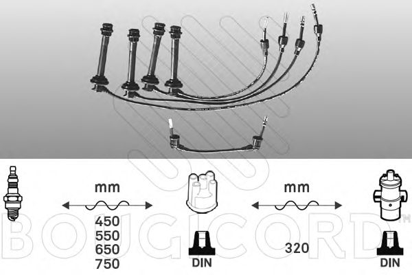 Ignition Cable Kit 7144