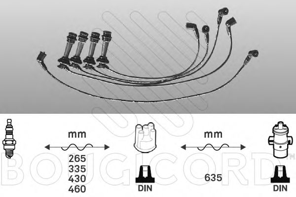 Ignition Cable Kit 7196