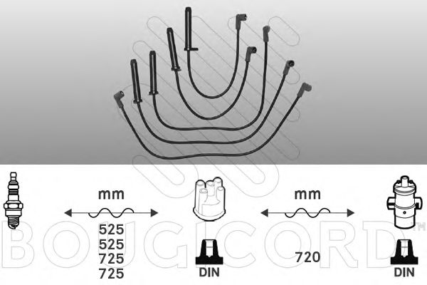 Ignition Cable Kit 7217