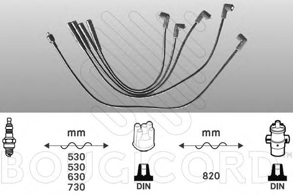 Ignition Cable Kit 7233