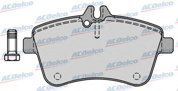 Brake Pad Set, disc brake AC0581243D