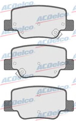 Brake Pad Set, disc brake AC0581576D
