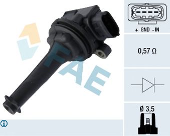 Ignition Coil 80302