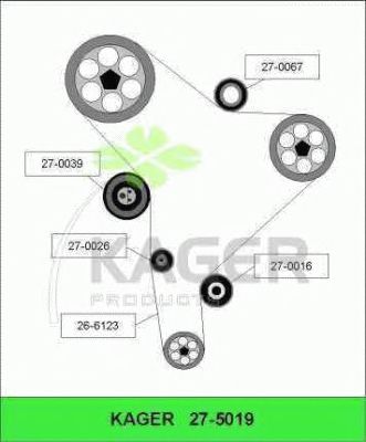Timing Belt Kit 27-5019