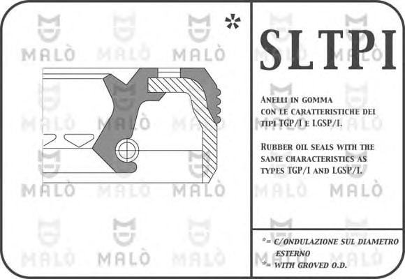 Shaft Seal, differential 1117PIAC