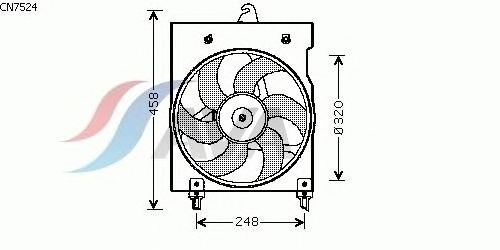 Fan, radiator CN7524