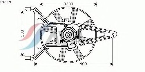 Fan, motor sogutmasi CN7539