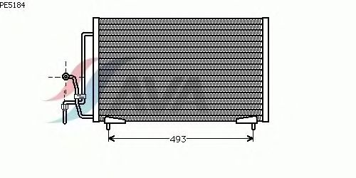 Condensator, airconditioning PE5184