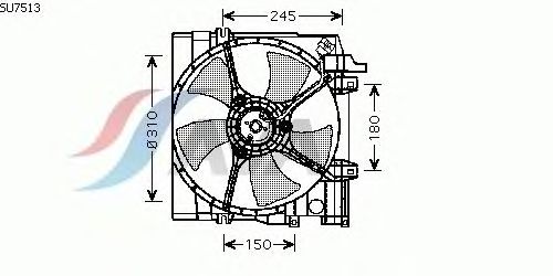 Fan, radiator SU7513