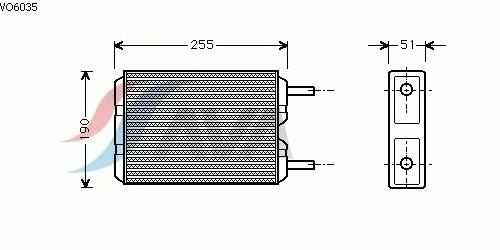 Radiador de calefacción VO6035