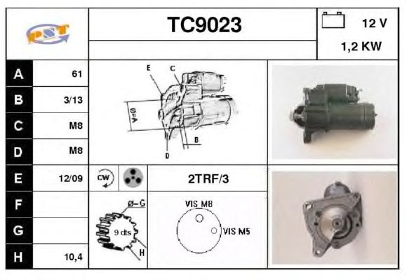 Starter TC9023