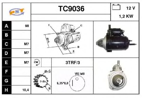 Starter TC9036