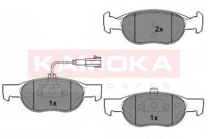 Brake Pad Set, disc brake 1012080