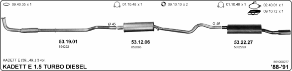 Exhaust System 561000277