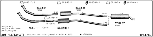 Exhaust System 563000080