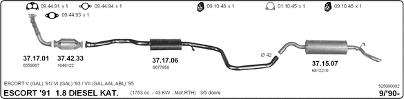 Exhaust System 525000082