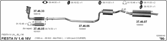 Exhaust System 525000143