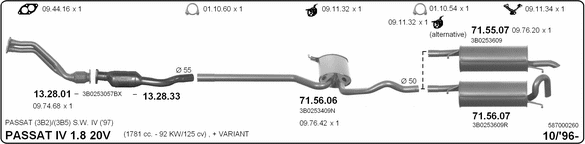 Exhaust System 587000260